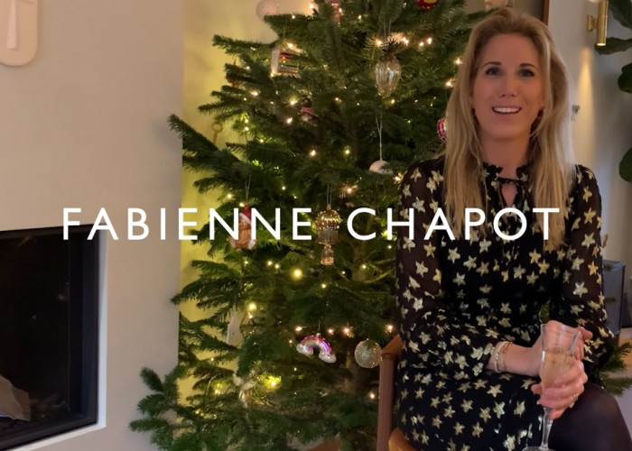 Fabienne chapot kerstboodschap v