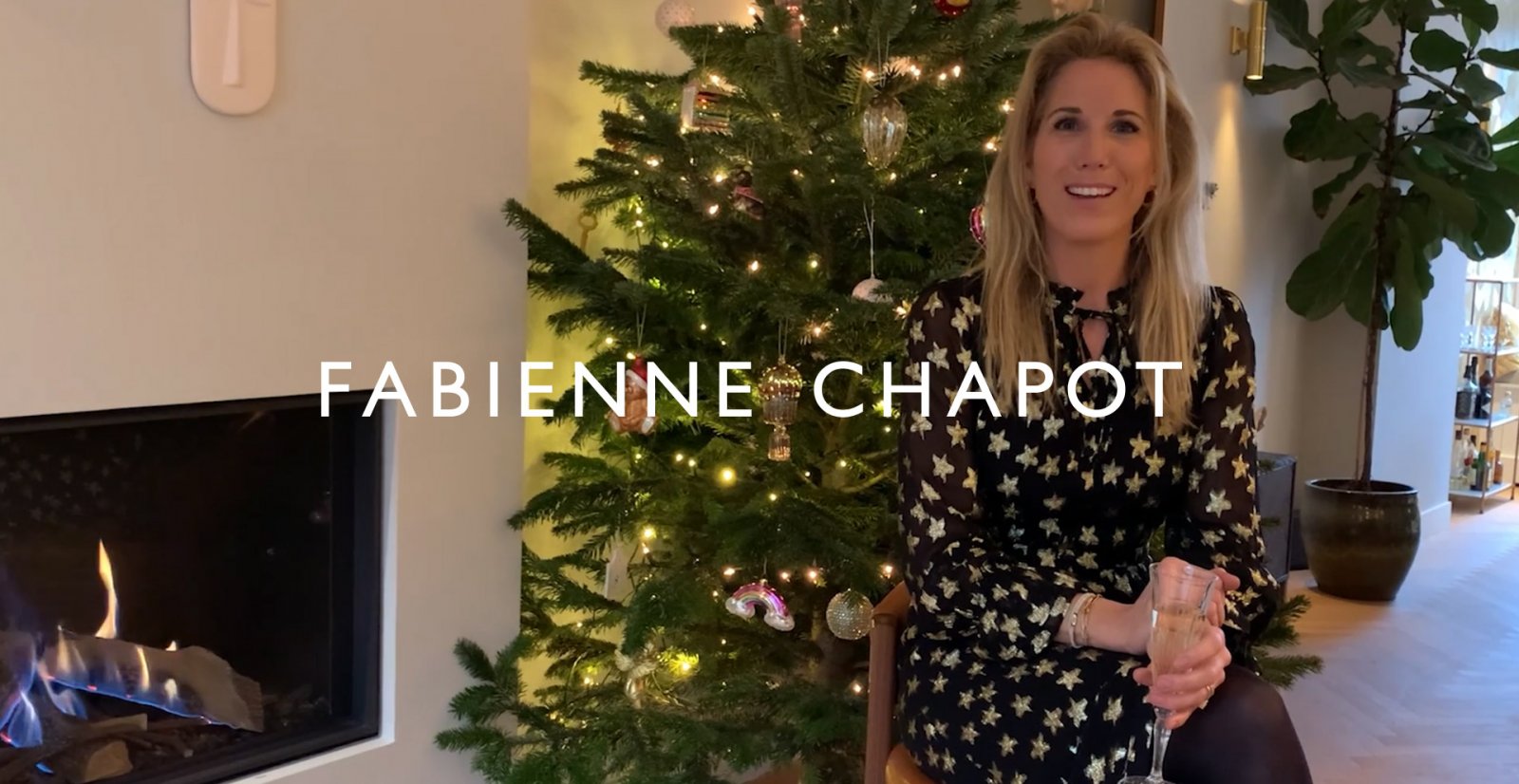 Kerstboodschap Fabienne Chapot